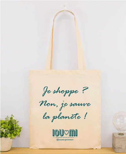 Eco Friendly Tote Bag IOUMI 💚 – Image 2