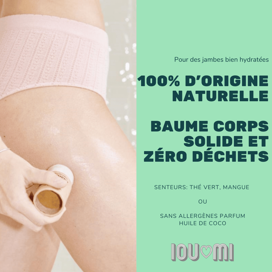 Baume corps hydratant stick zéro déchet