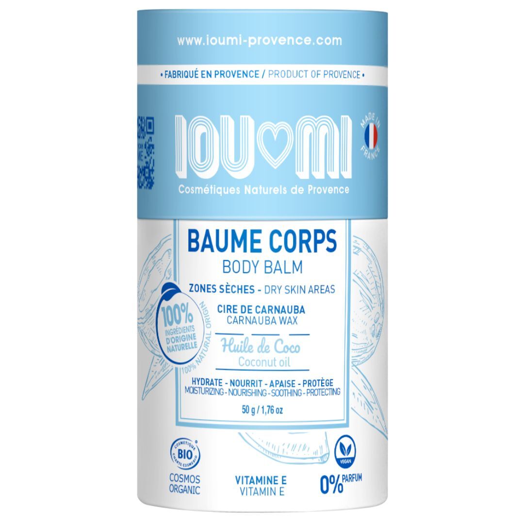 Baume corps stick nourrissant peaux sensibles