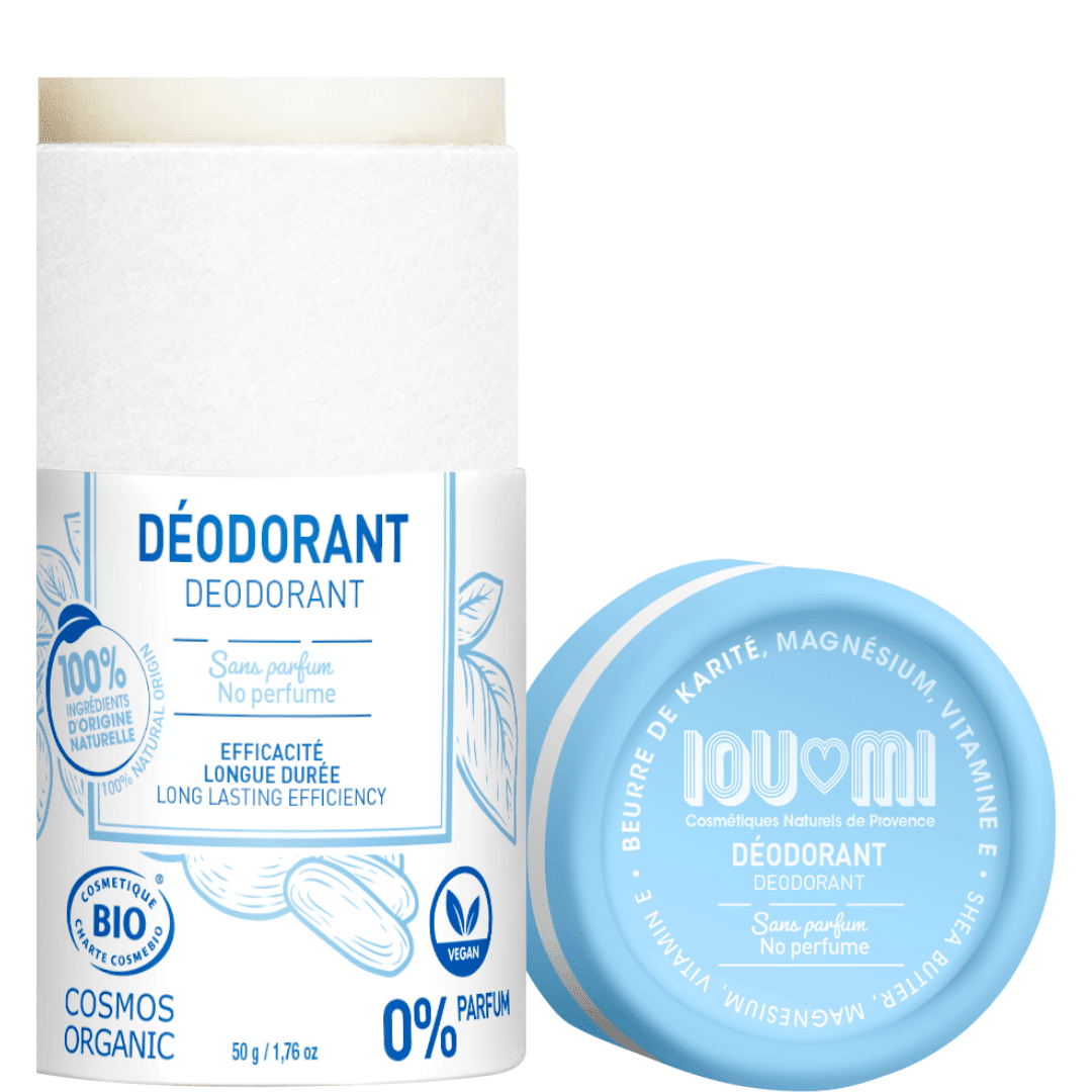 Déodorant solide naturel et bio sans parfum peaux sensibles 50g