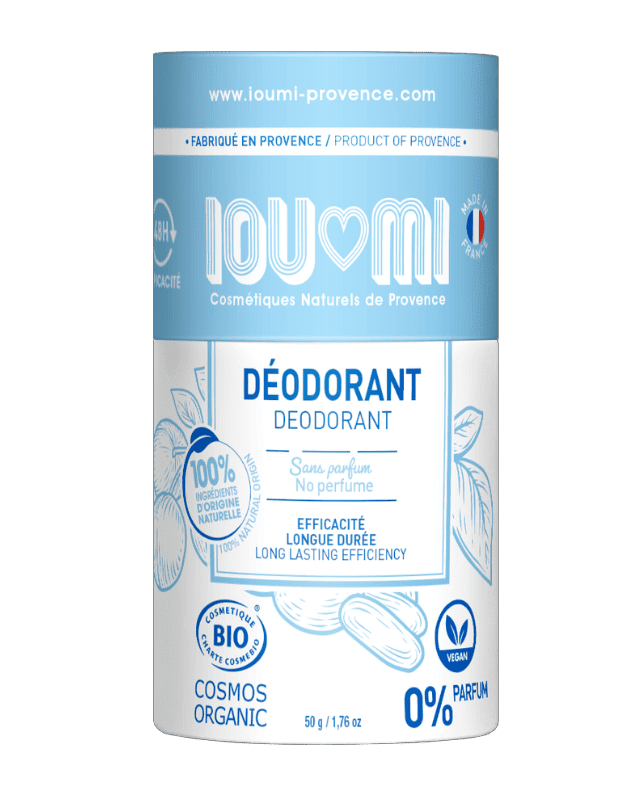 Déodorant solide naturel et bio peaux sensibles efficacité 48h